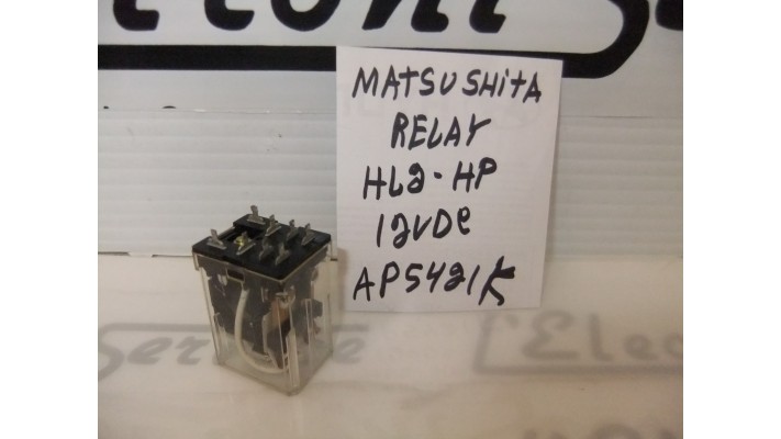 Matsushita HL2-HP relay 12VDC